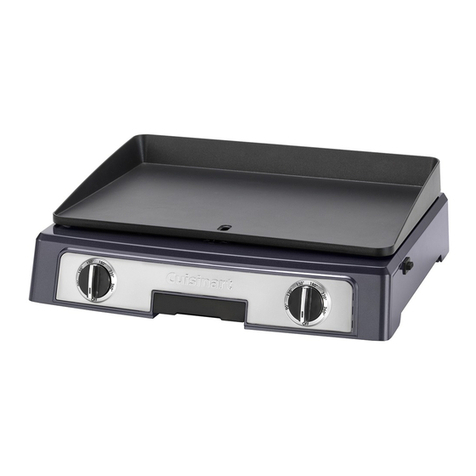 Cuisinart Plancha Power Elite instructions