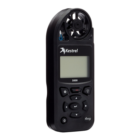 Kestrel 5000 User manual