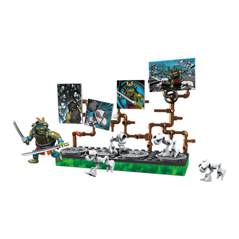 Mega Construx Nickelodeon Teenage Mutant Ninja Turtles Donatello Battle... manual Mega Construx Nickelodeon Teenage Mutant Ninja Turtles Donatello Battle... manual