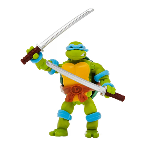 Mega Bloks Nickelodeon Teenage Mutant Ninja Turtles Leonardo Classic... User manual
