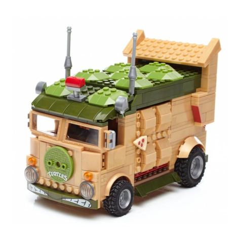 Mega Construx Nickelodeon Teenage Mutant Ninja Turtles Classic Party... User manual Mega Construx Nickelodeon Teenage Mutant Ninja Turtles Classic Party... User manual