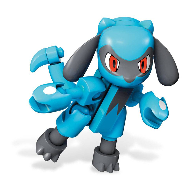 Mega Construx Wonder Builders Pokemon Riolu User manual Mega Construx Wonder Builders Pokemon Riolu User manual