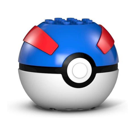 Mega Construx Wonder Builders Pokemon Oddish manual