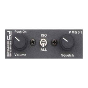 PS Engineering PM501 User manual