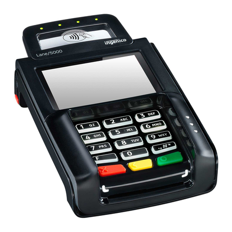 Ingenico group Lane / 5000 User manual