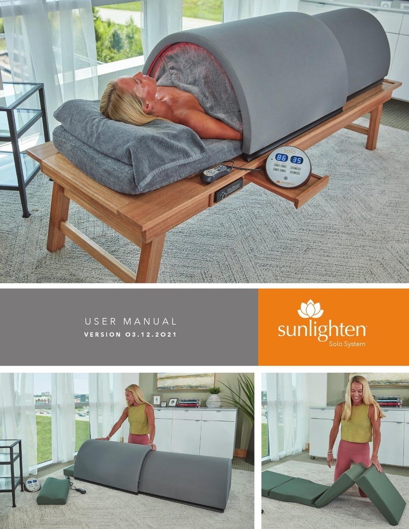 Sunlighten Solo System User manual