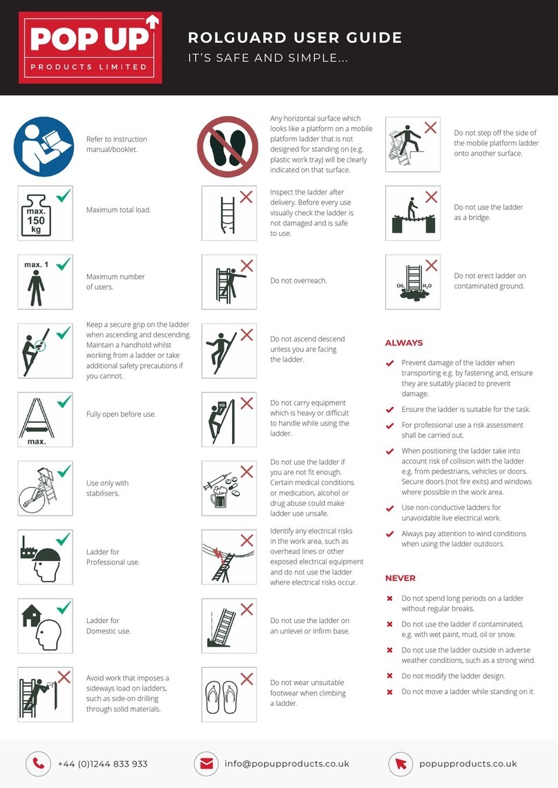 POP UP ROLGUARD user guide