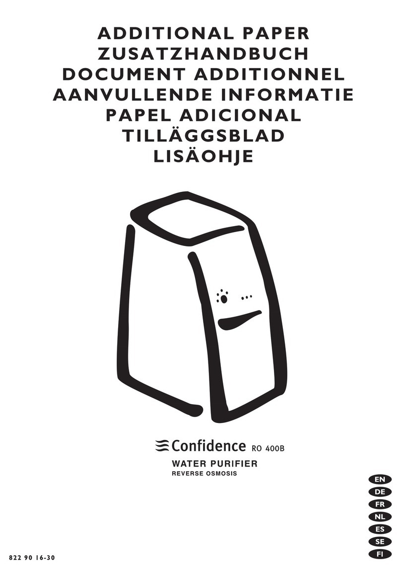 Electrolux Confidence RO 400B Addendum