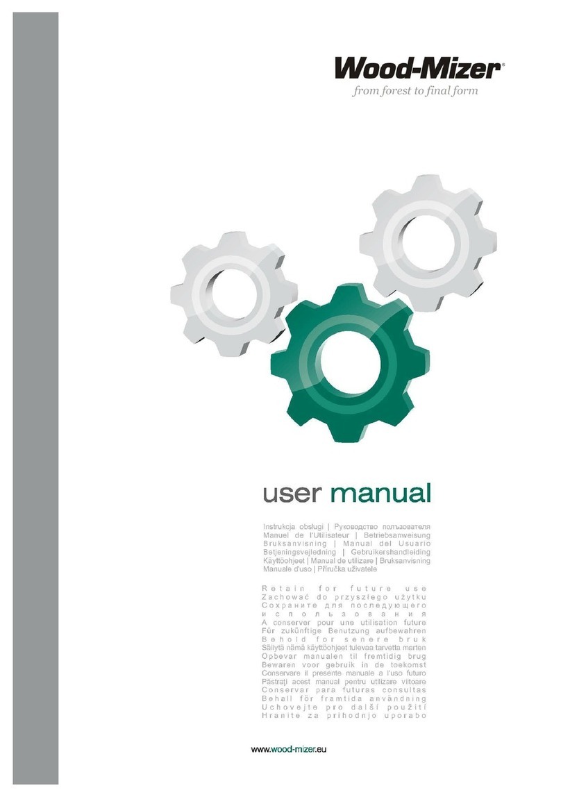 woodmizer EG350EH15S User manual