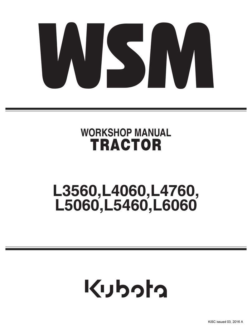 Kubota WSM L3560 Workshop manual