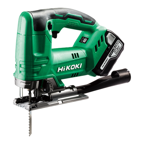 HIKOKI CJ 18DA User manual
