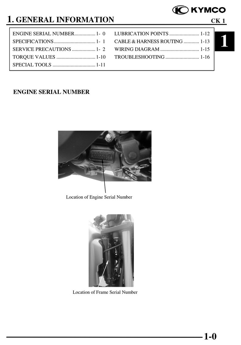 KYMCO CK 1 manual