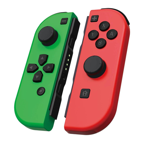 PowerWave SWITCH JOYPAD GREEN & RED instructions
