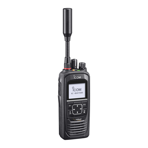 Icom IC-SAT100 User manual