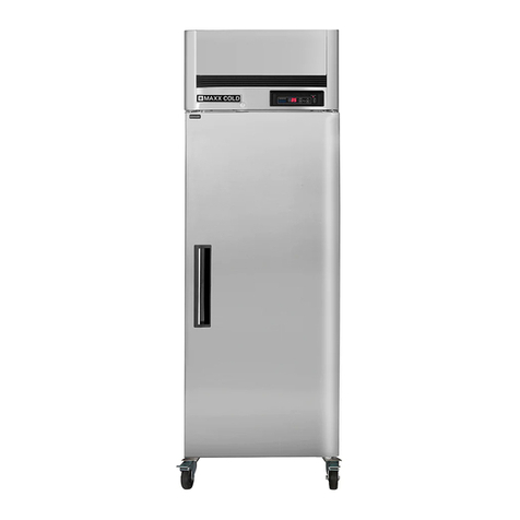 Maxx Cold MCRT-23FD Installation and operation guide