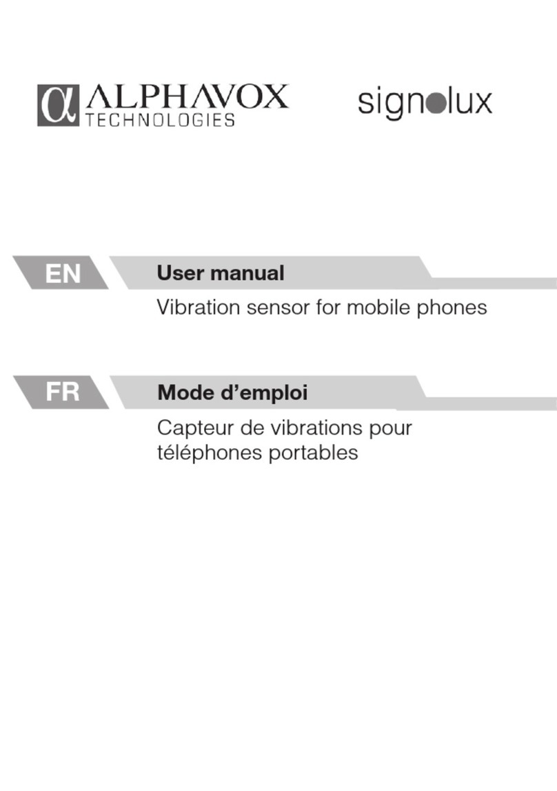 Alphavox Technologies Signolux A-2695-0 user manual