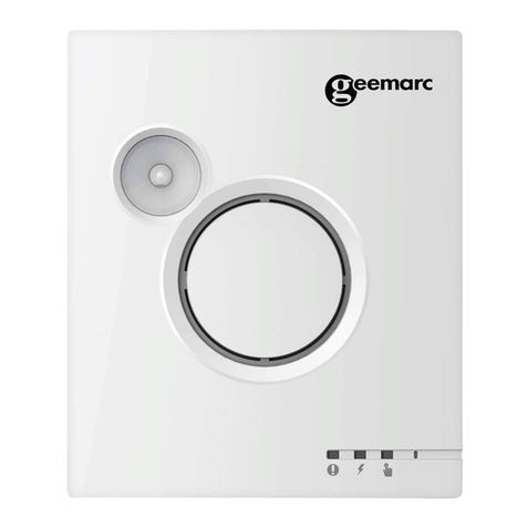 Geemarc Ringer595 U.L.E Quick user guide