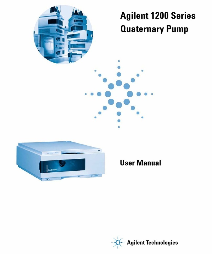Agilent Technologies 1200 series User manual