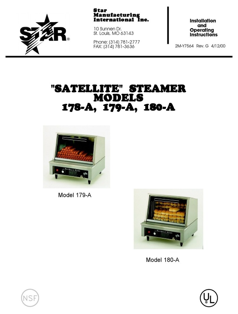 Star SATELLITE 178-A Installation and operating instructions