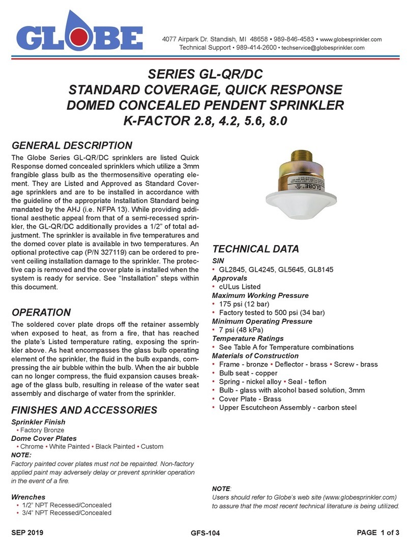 Globe GL-QR/DC Series User manual