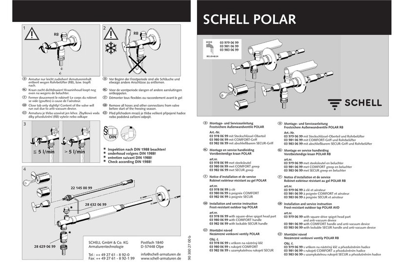Schell POLAR 03 979 06 99 Manual