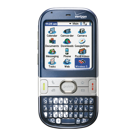 Verizon Wireless Palm Centro User manual Verizon Wireless Palm Centro User manual