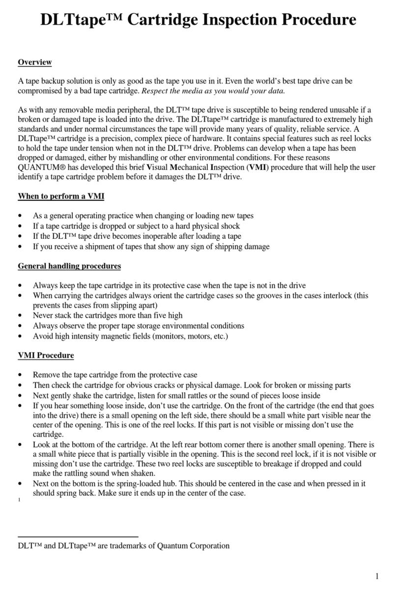 Quantum DLT Series Installation instructions