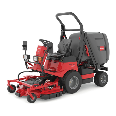 Toro ProLine H800 User manual Toro ProLine H800 User manual