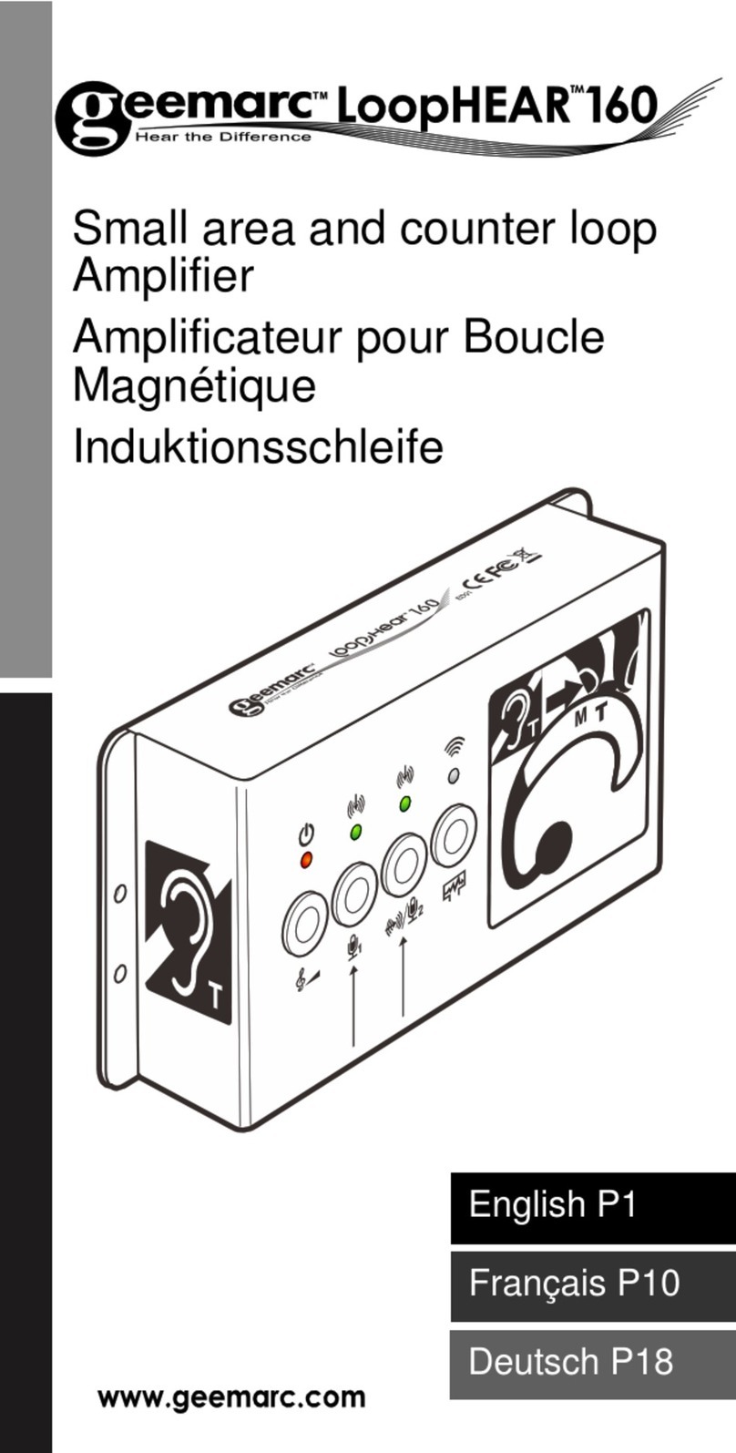 Geemarc LoopHEAR 160 User manual