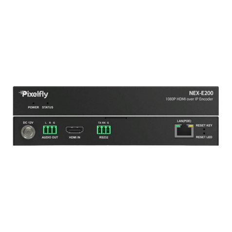 Pixelfly NEX-E200 user manual
