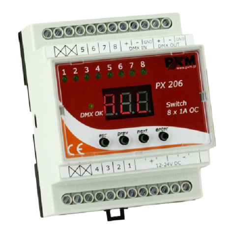 PXM PX206 User manual