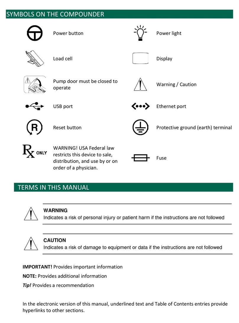 baxter ExactaMix 2400 Compounder Operator's manual