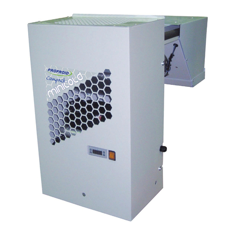 Profroid MINICOLD COMPACT MCH 103 ZC User manual