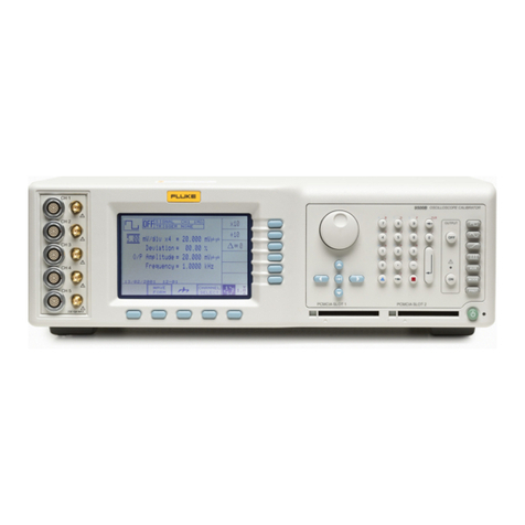 Fluke Calibration 9500B Calibration manual