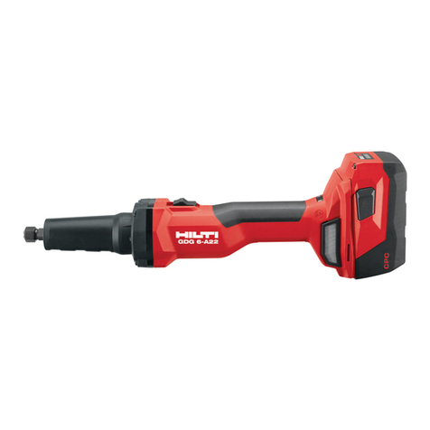 Hilti GDG 6--A22 User manual