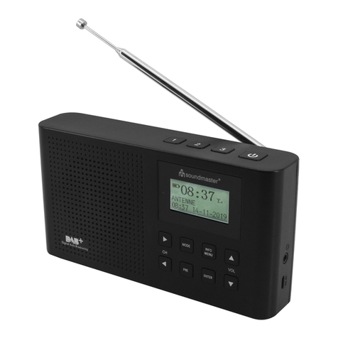 SOUNDMASTER DAB160 User manual