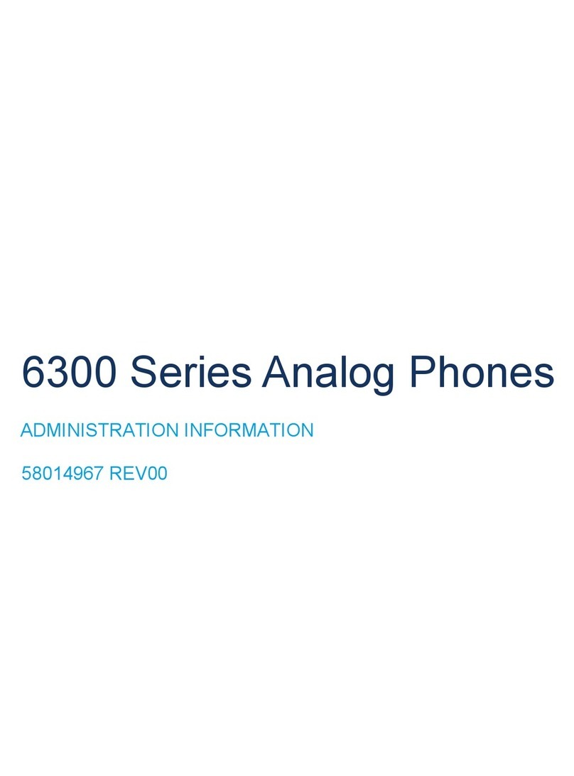 Mitel 6300 Series Operator's manual