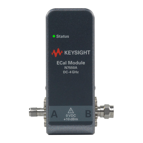 Keysight N7550A User manual