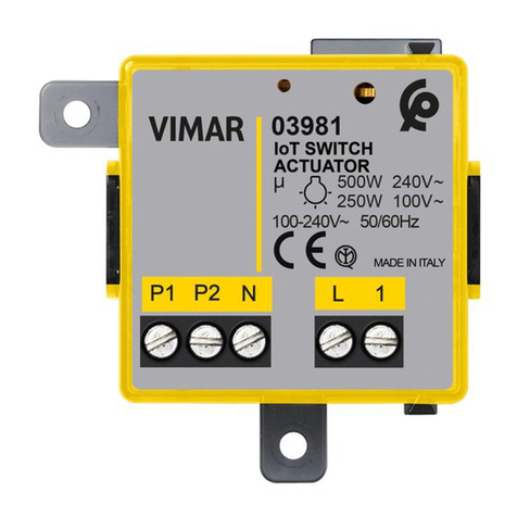 Vimar 03981 User manual