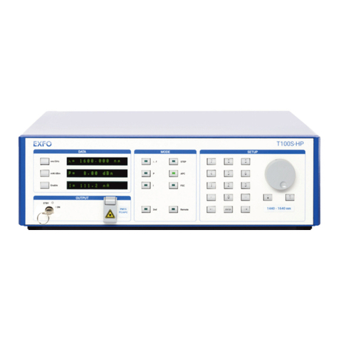 EXFO T100S-HP Series user guide