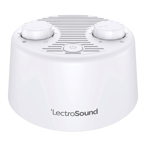 Adaptive Micro Systems SOUND OF SLEEP LectroSound user guide