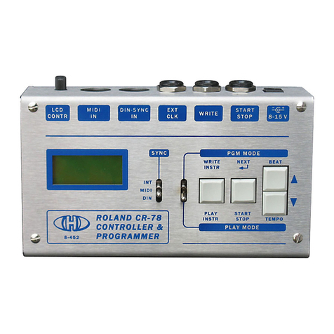 CHD Elektroservis CR78-PGM owner's manual