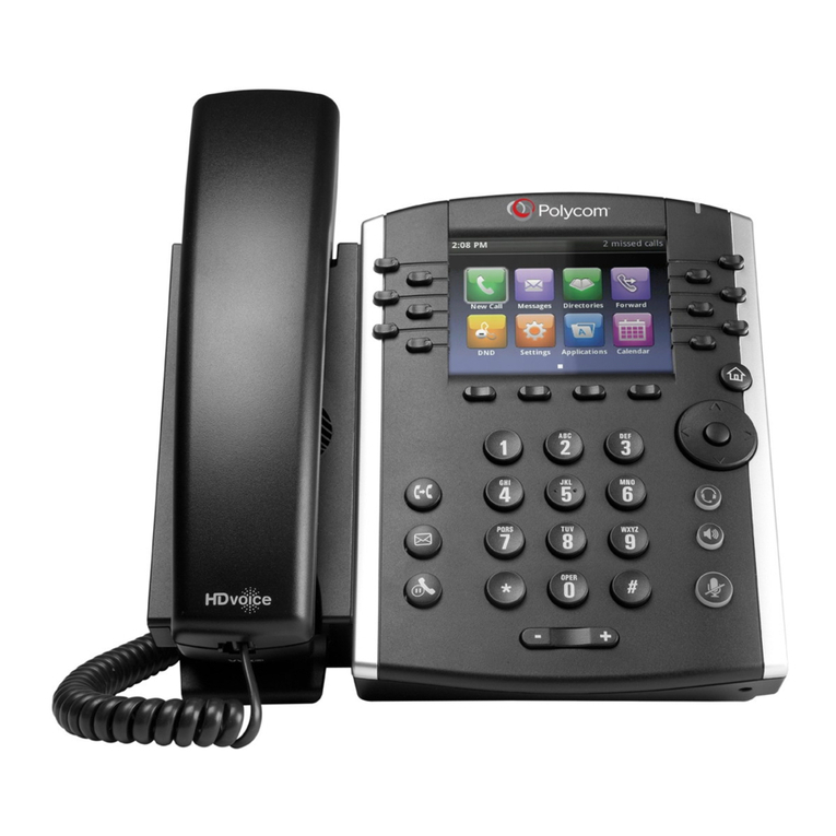 Polycom VVX410 User manual