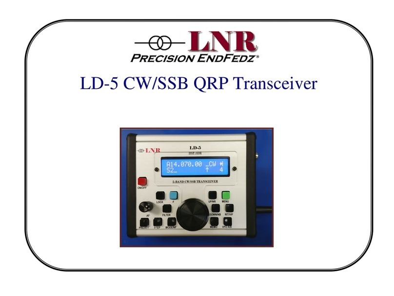 LNR LD5-CW Quick guide manual