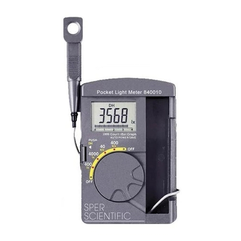 Sper scientific 840010 User manual