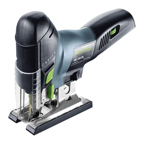 Festool Carvex SC 420 EB operating manual
