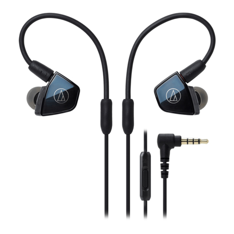 Audio Technica ATH-LS400 user manual
