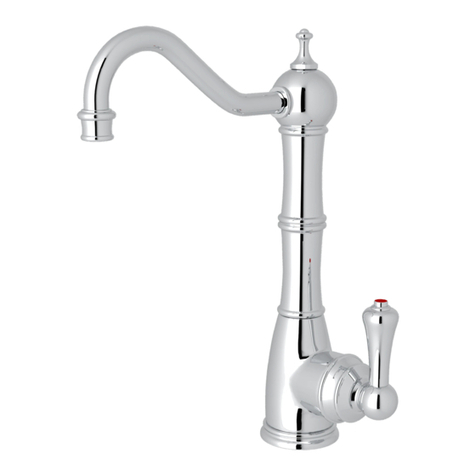 Rohl PERRIN & ROWE U.1323LS installation instructions
