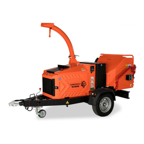 Timberwolf TW 280PHB (Petrol) User manual