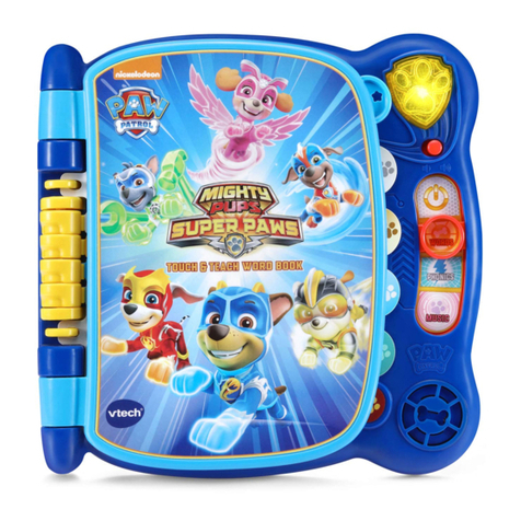 V-tech nickelodeon PAW PATROL Mighty Pups Touch & Teach Word... Assembly Instructions V-tech nickelodeon PAW PATROL Mighty Pups Touch & Teach Word... Assembly Instructions